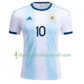 Fußballtrikots Argentinien MESSI 10 Copa América 2019 Kurzarm Heimtrikotsatz kaufen